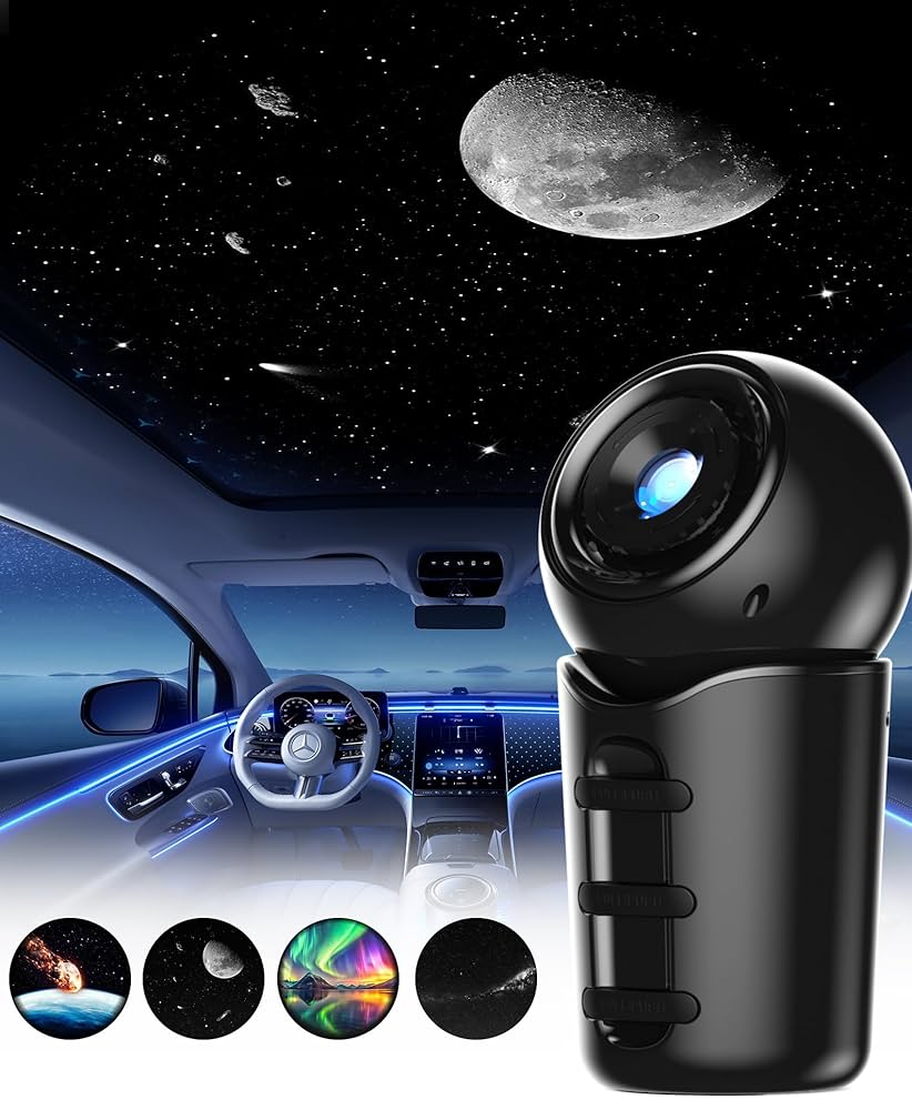 Amazon.com: Galaxy Projector for Car, 4 in 1 HD Planetarium